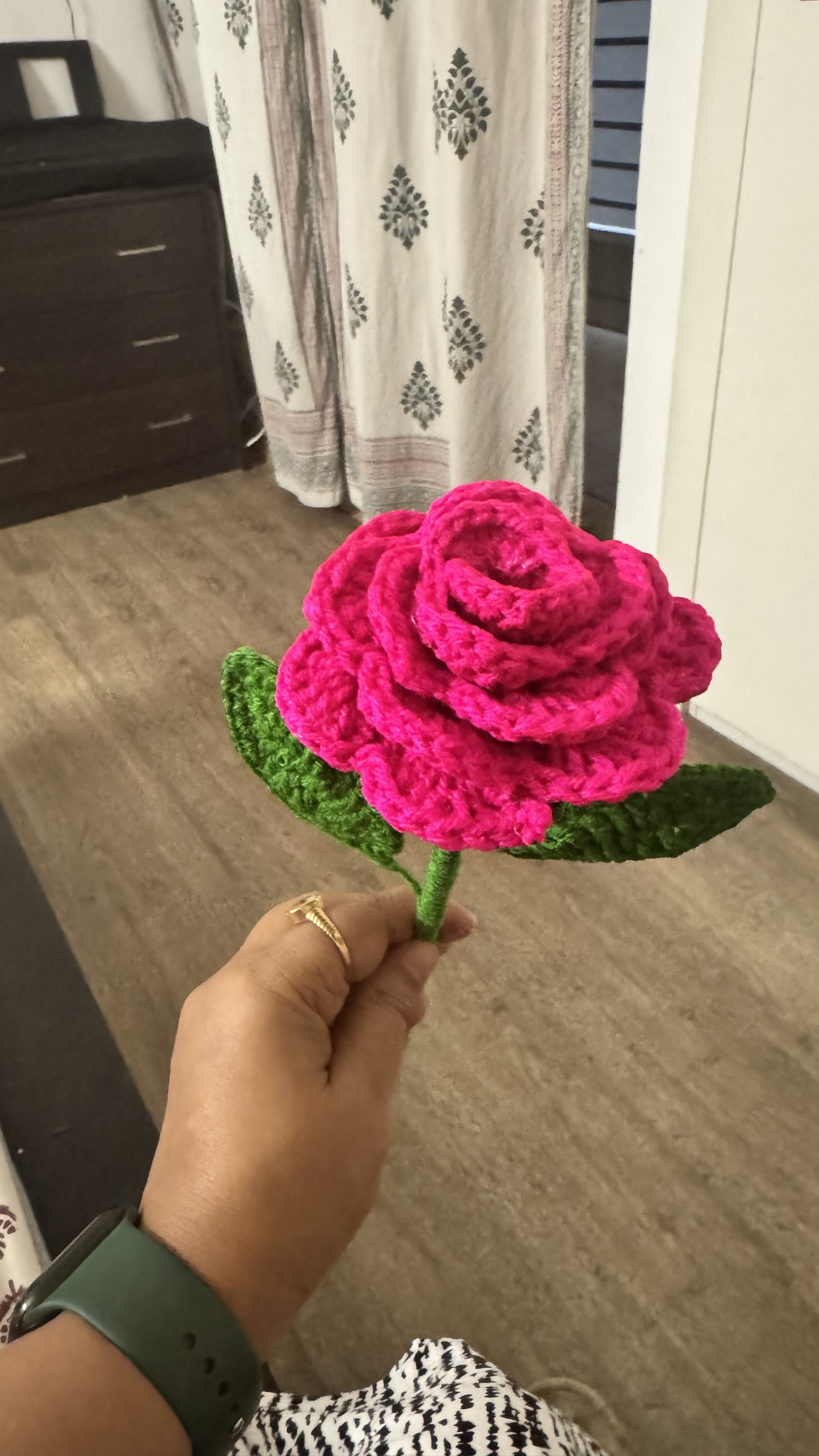 Crochet Rose Flowers